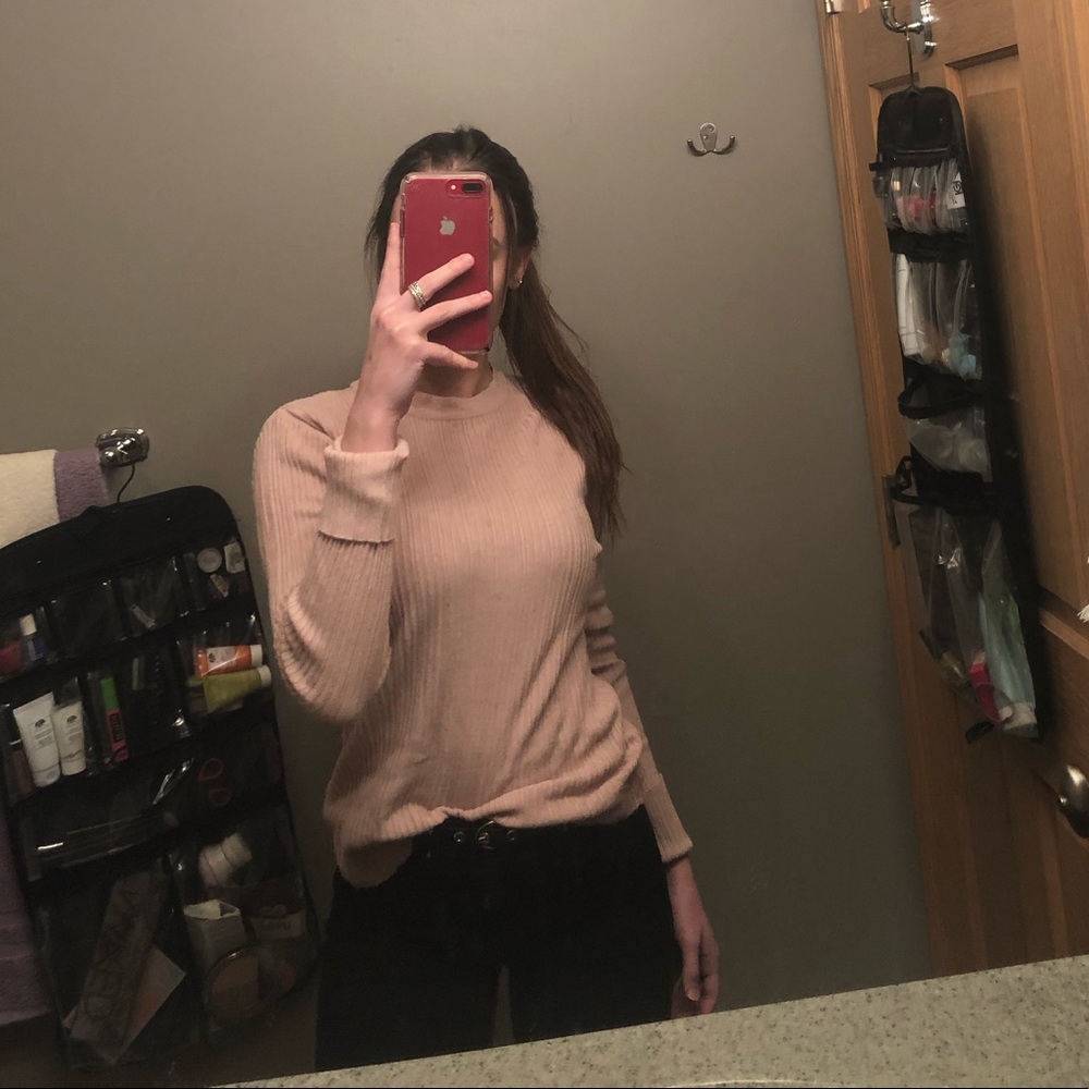 Pastel Pink Forever 21 Long Sleeve